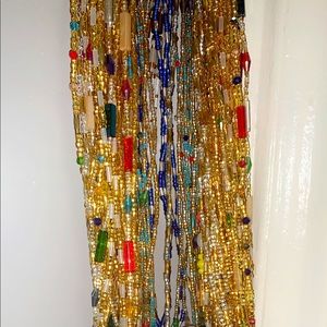 Beautiful African waist beads